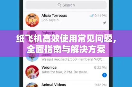 纸飞机高效使用常见问题，全面指南与解决方案